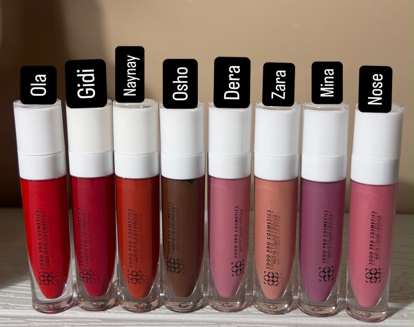 5000 Pro Cosmetics Matte Liquid Lipstick